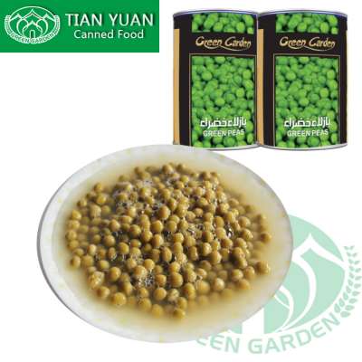 Lowest Price Wholesale New Crop high Quality Canned Green Peas with FDA ,IFS,KOSHER